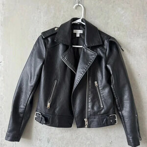 Top shop leather jacket